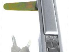 北京华平成套电气配件 490系列黑色与银灰色开关柜门锁，高性价比之选